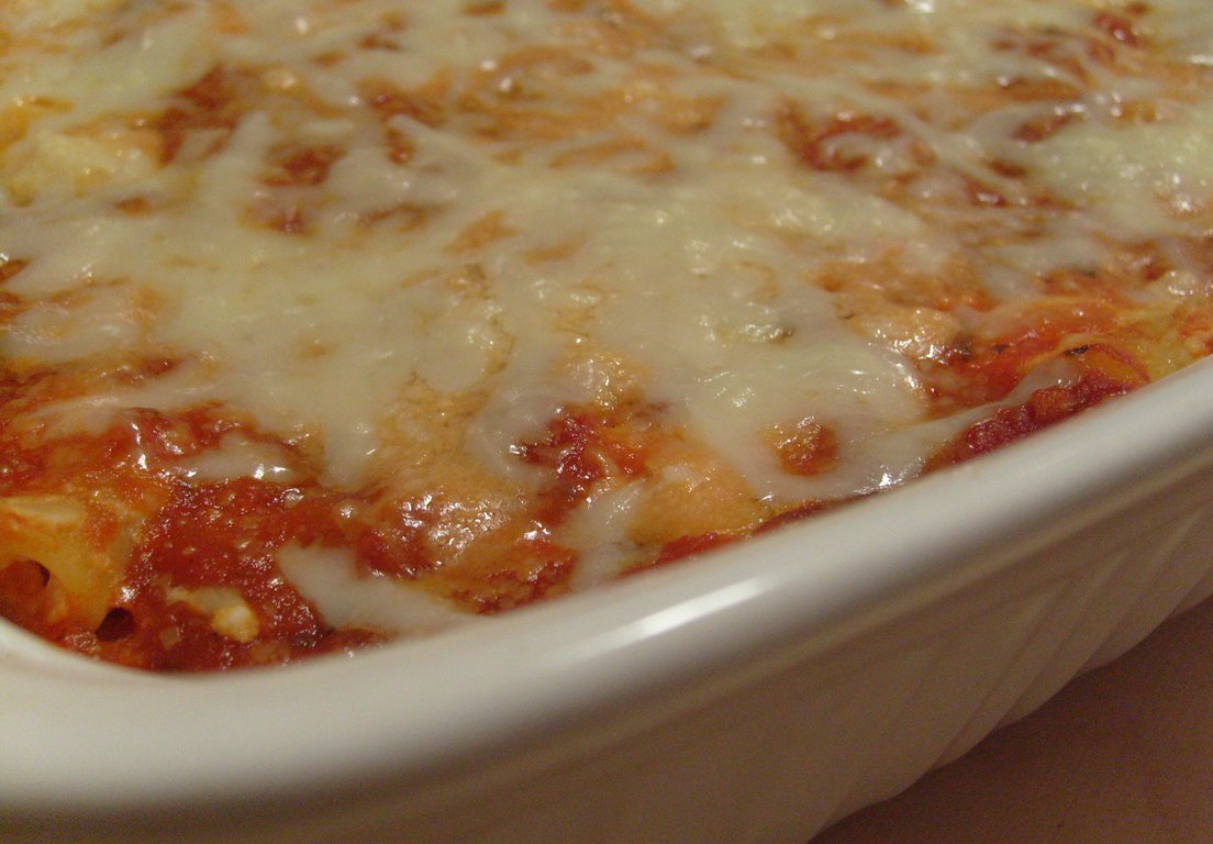 Pizza casserole baked ziti