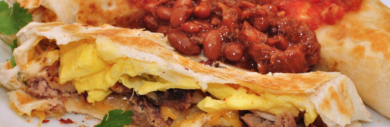 Breakfast burritos