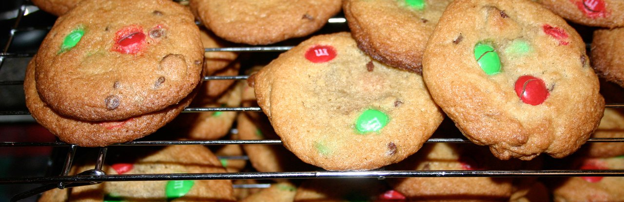 M&M cookies